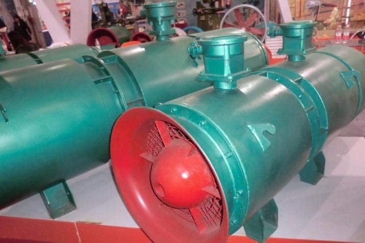 礦用抽出式對旋軸流通風機