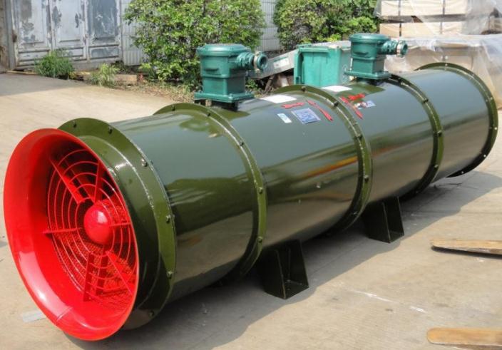 礦用抽出式對旋軸流通風機