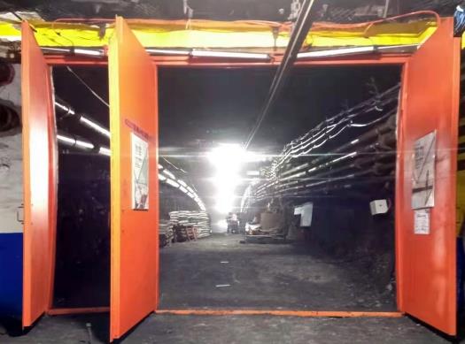 礦用遠程自動防火門